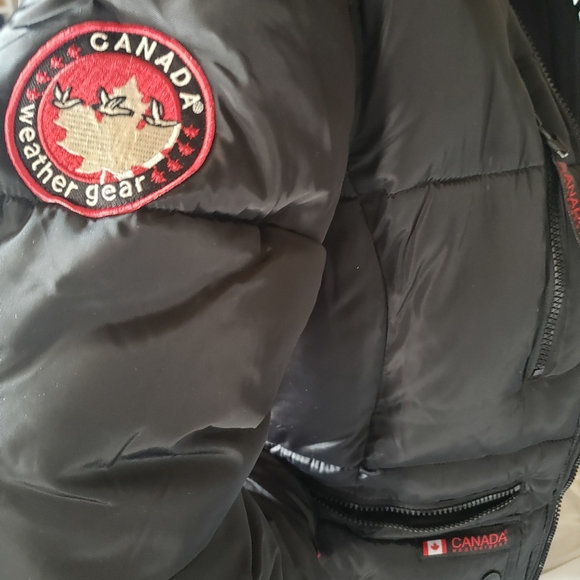 Canada Weather Gear Sherpa lined puffer large jacket - Picture 6 of 7